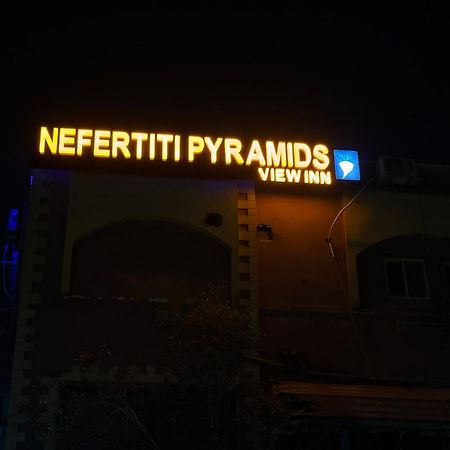 Nefertiti Pyramids View Hotel Kairó Kültér fotó
